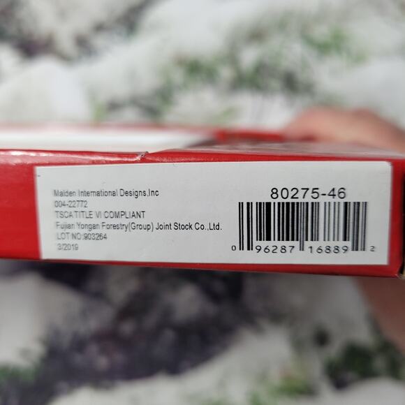 NWT Malden Santa Paws Wood Picture Frame - Picture 7 of 7